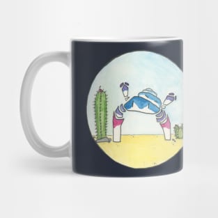 Cactus Rock Creature :: Imaginary Creatures Mug